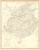 CHINA.From Du Halde Jesuits McCartney Kyaikkami. Formosa Taiwan.SDUK 1848 map