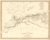 ANCIENT NORTH AFRICA.Mauritania Byzacium.Morocco Algeria Tunisia.SDUK 1848 map