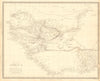 WEST AFRICA.Senegal Gambia Guinea Ashanti Ivory Gold Grain Coast.SDUK 1848 map