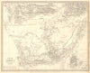 SOUTH AFRICA. Cape Town plan. Graham Town. District of George. SDUK 1848 map
