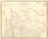 BRITISH NORTH AMERICA. Canada pre Oregon Treaty. Russian America.SDUK 1848 map
