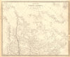 BRITISH NORTH AMERICA. Canada pre Oregon Treaty. Russian America.SDUK 1848 map