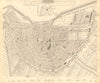 AMSTERDAM. Town city map plan. Inset the environs of Amsterdam. SDUK 1848