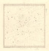 ASTRONOMY CELESTIAL. Star map. Star chart, III. Autumnal Equinox. SDUK 1848