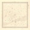 ASTRONOMY CELESTIAL. Star map. Star chart, VI. South Pole. SDUK 1848 old