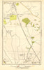 LONDON. Edgware Bury, New Edgware, Stone Grove, Upper Hale 1923 old map