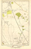 LONDON. Edgware Bury, New Edgware, Stone Grove, Upper Hale 1923 old map