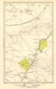 ESSEX. Chigwell, Loughton, Debden, Patch Park, River Roding 1923 old map