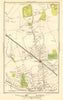 HARROW. Stanmore, Wealdstone, Greenhill, Weald, Headstone Lane 1923 old map