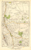 WOOD GREEN. Tottenham, Bowes, Noel Park, West Green, Turnpike Lane 1923 map