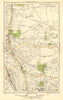 WOOD GREEN. Tottenham, Bowes, Noel Park, West Green, Turnpike Lane 1923 map