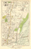 TOTTENHAM. Upper Edmonton, White Hart Lane, Seven Sisters, Angel Road 1923 map