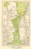 WOODFORD GREEN. Hale End, Highams Park, Snaresbrook, Wanstead 1923 old map