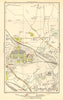 WEMBLEY. Kingsbury, Neasden, Church End, British Empire Exhibition 1923 map