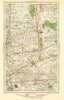 EAST END.Shoreditch,Bethnal Green,Stepney,Hackney,Mile End,Haggerston 1923 map