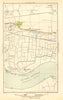 LONDON. Creekmouth, Rippleside, Upney, Becontree, Thamesmead 1923 old map