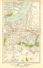 LONDON. North Woolwich,Plumstead,Gallions,Manor Way,Woolwich Arsenal 1923 map