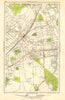 LONDON. Merton, South Wimbledon, Summerstown, Haydon's Road, Morden 1923 map