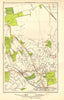 BROMLEY. Downham, Grove Park, Plaistow, Shortlands, Ravensbourne 1923 old map