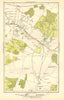 SIDCUP.Foots Cray, St Paul's Cray, Queen's Hospital Frognal(Q Mary's) 1923 map