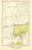 SURREY. Esher, Lower Green, West End, Sandown Park, West Molesey 1923 old map