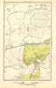 SURREY. Esher, Lower Green, West End, Sandown Park, West Molesey 1923 old map
