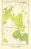 KENT. Bromley, Hayes, Beckenham, West Wickham, Shortlands, Keston 1923 old map