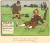 GOLF. Charles Crombie. RULE IV. Play when his partner should. Original 1905