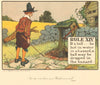 GOLF. Charles Crombie. RULE XIV. If a ball be lost in water. Original 1905