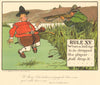 GOLF. Charles Crombie. RULE XV. When a ball has to be dropped. Original 1905