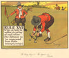 GOLF. Charles Crombie. RULE XVI. When balls lie within 6 inches. Original 1905