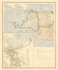 DUTCH EAST INDIES.Indonesia.W.JAVA Banten.Batavia Jakarta.DORNSEIFFEN 1892 map