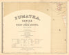 DUTCH EAST INDIES.Indonesia.SUMATRA.Batu islands.Siberut.DORNSEIFFEN 1892 map