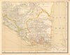DUTCH EAST INDIES. Indonesia. SUMATRA. Lampung Bengkulu. DORNSEIFFEN 1892 map