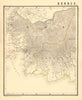 DUTCH EAST INDIES.Indonesia.BORNEO West Kalimantan Barat. DORNSEIFFEN 1892 map