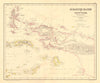 DUTCH EAST INDIES.Moluccas Maluku Papua New Guinea.DORNSEIFFEN 1892 old map