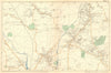 FINCHLEY/HENDON. Mill Hill,Colindale,Colney Hatch,Fortis Green.BACON 1902 map