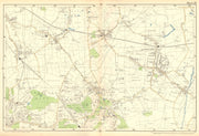 CHISLEHURST.Eltham,Mottingham,Bromley,Sidcup,Foots Cray,Catford.BACON 1902 map