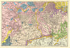 SW LONDON GEOLOGICAL. K&C Fulham Surrey Richmond Wandsworth &c. BACON 1902 map