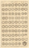 Saxon British Coins. 'NUMMI SAXONICI' (IV)  from Camden's Britannia 1772 print