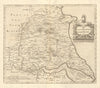 EAST RIDING OF YORKSHIRE. by ROBERT MORDEN from Camden's Britannia 1772 map