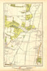 ENFIELD.Bull's Cross,Enfield Wash,Forty Hill,White Webbs,Freezy Water 1928 map
