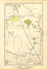 LONDON. Edgware Bury, New Edgware, Stone Grove, Upper Hale 1928 old map