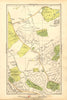 LONDON. Southgate, New Southgate, Arnos Grove, West Enfield 1928 old map