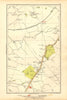 ESSEX. Chigwell, Loughton, Debden, Patch Park, River Roding 1928 old map
