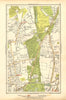 WOODFORD GREEN. Hale End, Highams Park, Snaresbrook, Wanstead 1928 old map