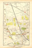 NORTH WEMBLEY. Preston Road, Sudbury, Northwick Park, Kenton 1928 old map