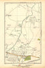 MIDDLESEX. Dormer's Wells, Mount Pleasant, Southall, West End 1928 old map