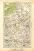 EAST END. Bow,Bromley,Limehouse,Old Ford,Poplar,Victoria Park,Stepney 1928 map