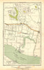 LONDON. Dagenham, Hornchurch, Thamesmead, Dagenham Dock 1928 old vintage map